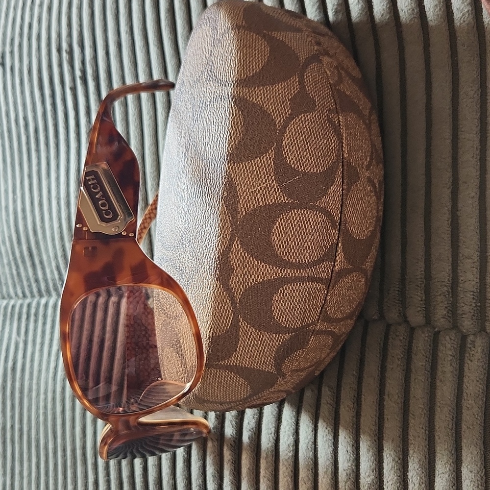 Coach sunglasses, brown